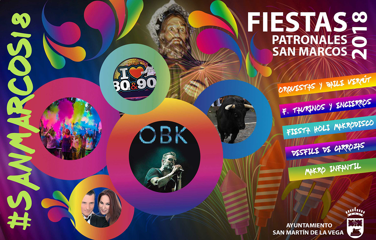 Fiestas en honor a San Marcos 2018 San Martín de la Vega